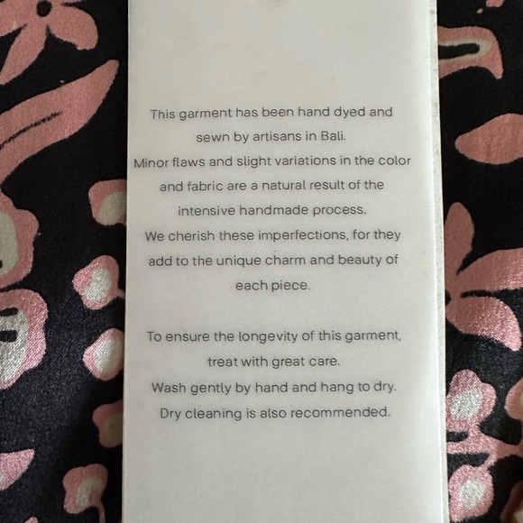 Natalie Martin Marin Dress with Sash in Sweet Autumn Black size L EUC - Picture 8 of 14